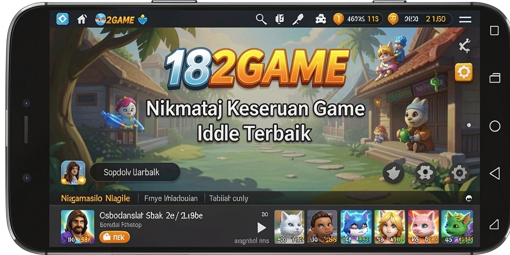 Screenshot utama 182GAME menampilkan gameplay yang seru dan menghibur.