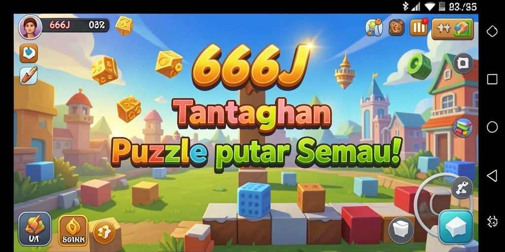 Tampilan gameplay 666J yang menarik dan penuh tantangan.