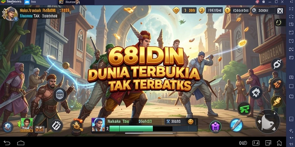 Tangkapan layar gameplay <strong>68IDN</strong> yang memukau di dunia terbuka.