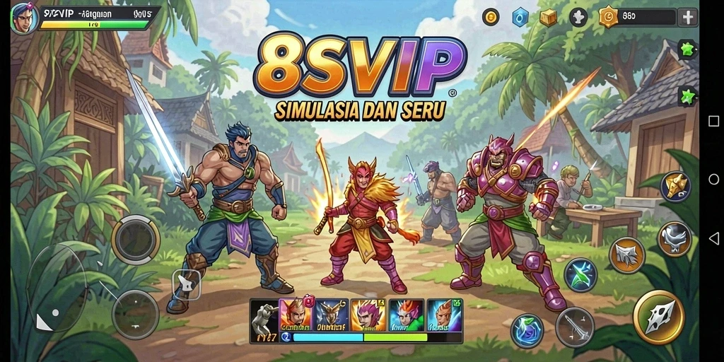 Screenshot gameplay <strong>8SVIP</strong> yang menunjukkan aksi seru dalam simulasi.