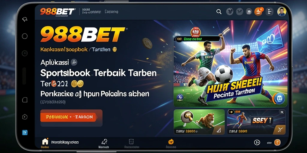 Tampilan antarmuka <strong>988BET</strong> yang intuitif untuk taruhan olahraga.