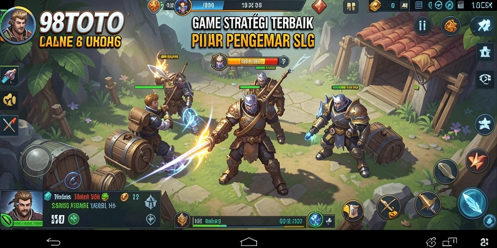 Tampilan menarik dari gameplay SLG di 98TOTO.