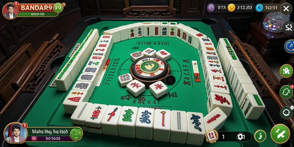 Gameplay seru dari BANDAR99 yang menampilkan Mahjong.