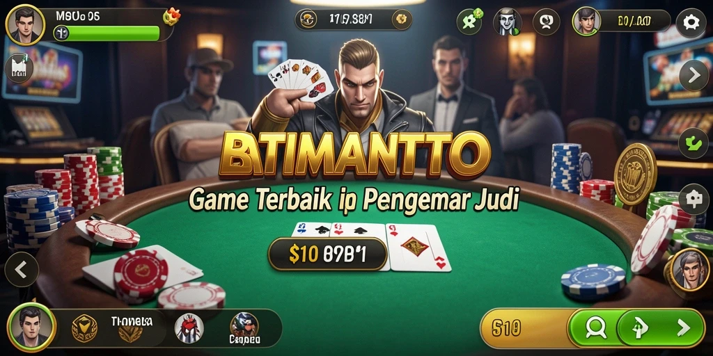 Gameplay seru dari BATMANTOTO dengan suasana Poker yang mendebarkan.