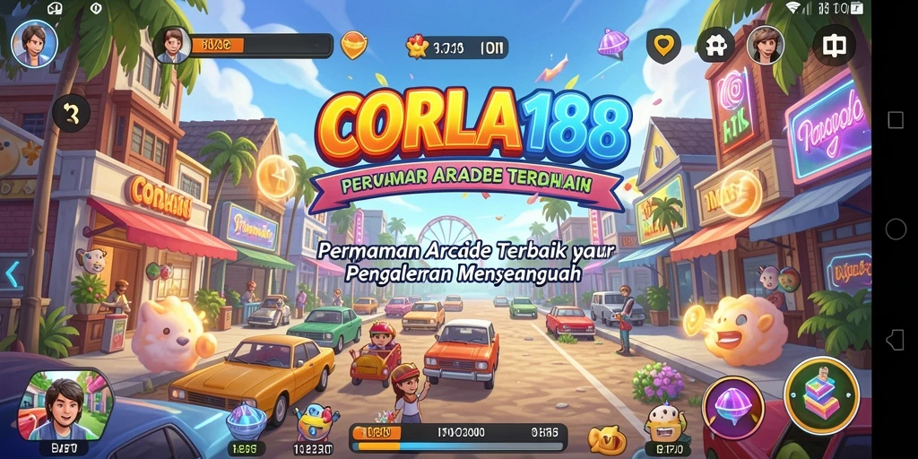 Tampilan gameplay seru dalam CORLA188 yang membuat ketagihan.