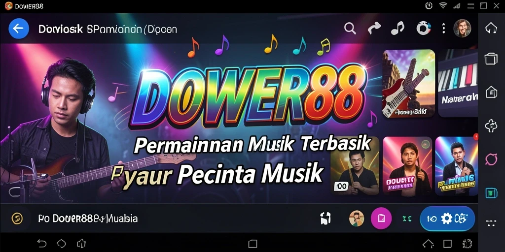 Tampilan menarik dari gameplay DOWER88 yang memukau dan interaktif.