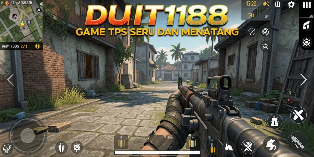 Tampilan menarik dari gameplay aksi dalam DUIT188.