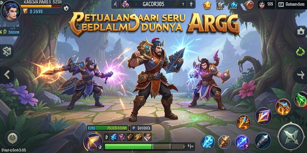 Tampilan gameplay GACOR305 yang mendebarkan dan penuh aksi.