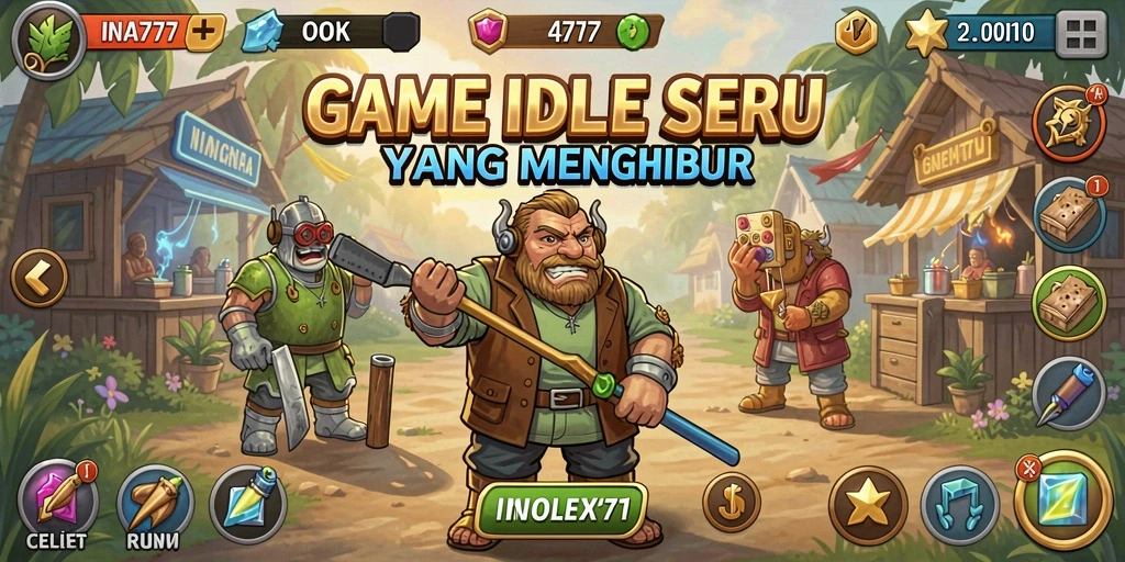 Gameplay menarik INA777 yang mengasyikkan dan santai.