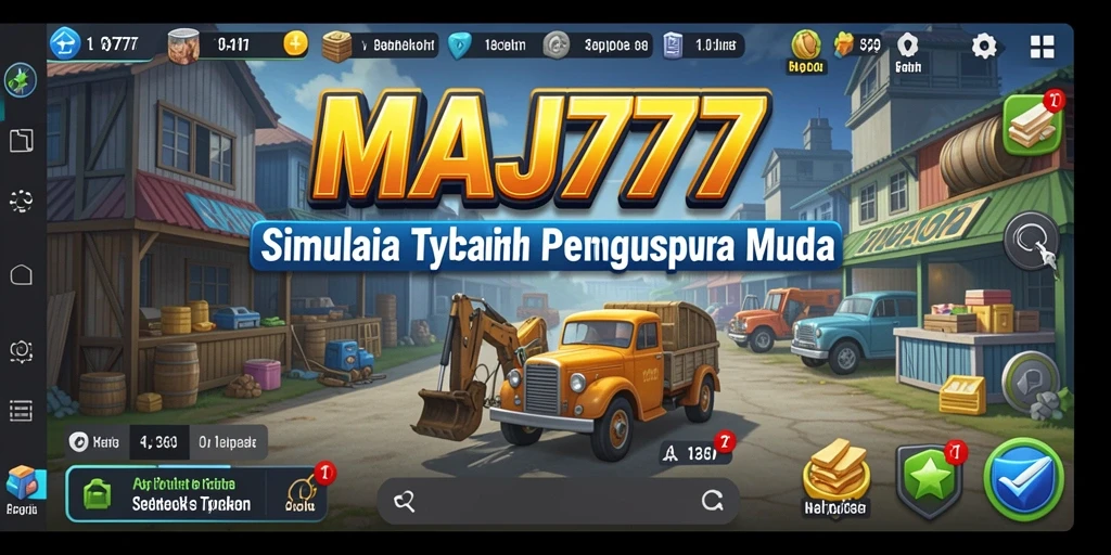 Tangkapan layar MAJ777 menampilkan serunya gameplay Tycoon yang menantang.