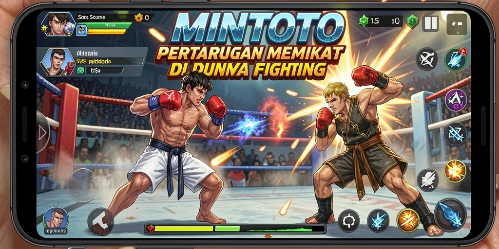 Gameplay MINTOTO yang menegangkan dan penuh aksi.
