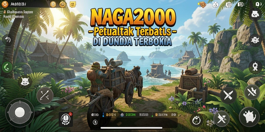 Screenshot NAGA2000 menunjukkan gameplay Open World yang mendebarkan.