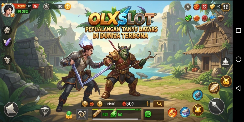 Tampilan menakjubkan dari gameplay Open World OLXSLOT.