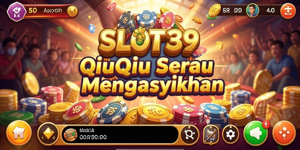 Tampilan permainan QiuQiu yang seru di SLOT39.