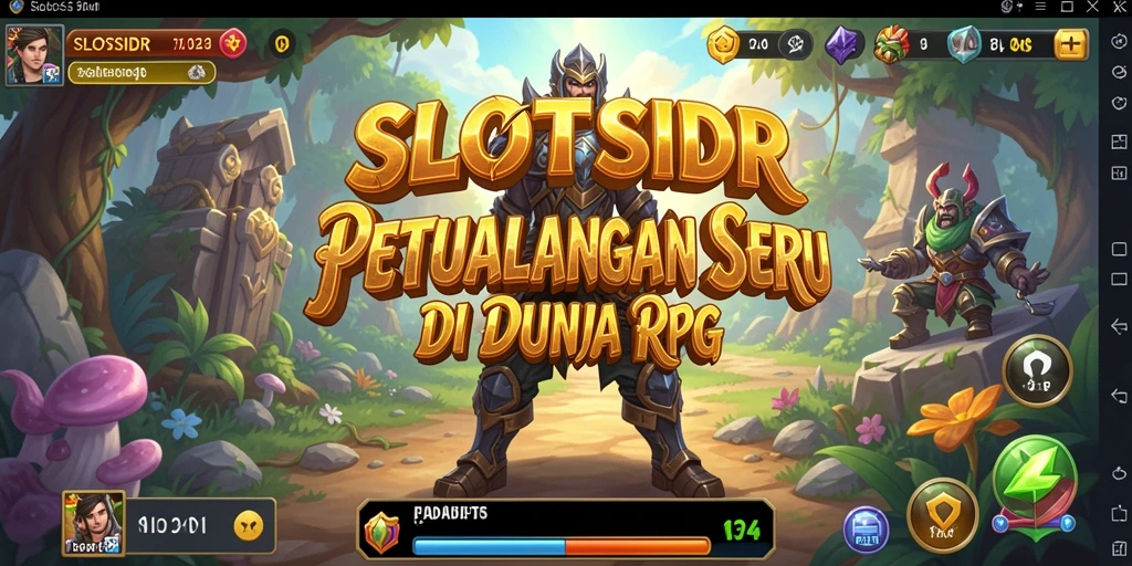 Pengalaman gameplay RPG yang mendebarkan di SLOTSIDR.