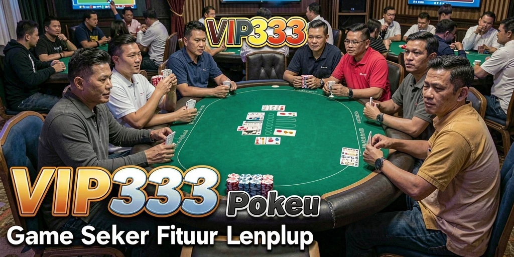 Gameplay seru Poker dengan grafis menarik di VIP333.